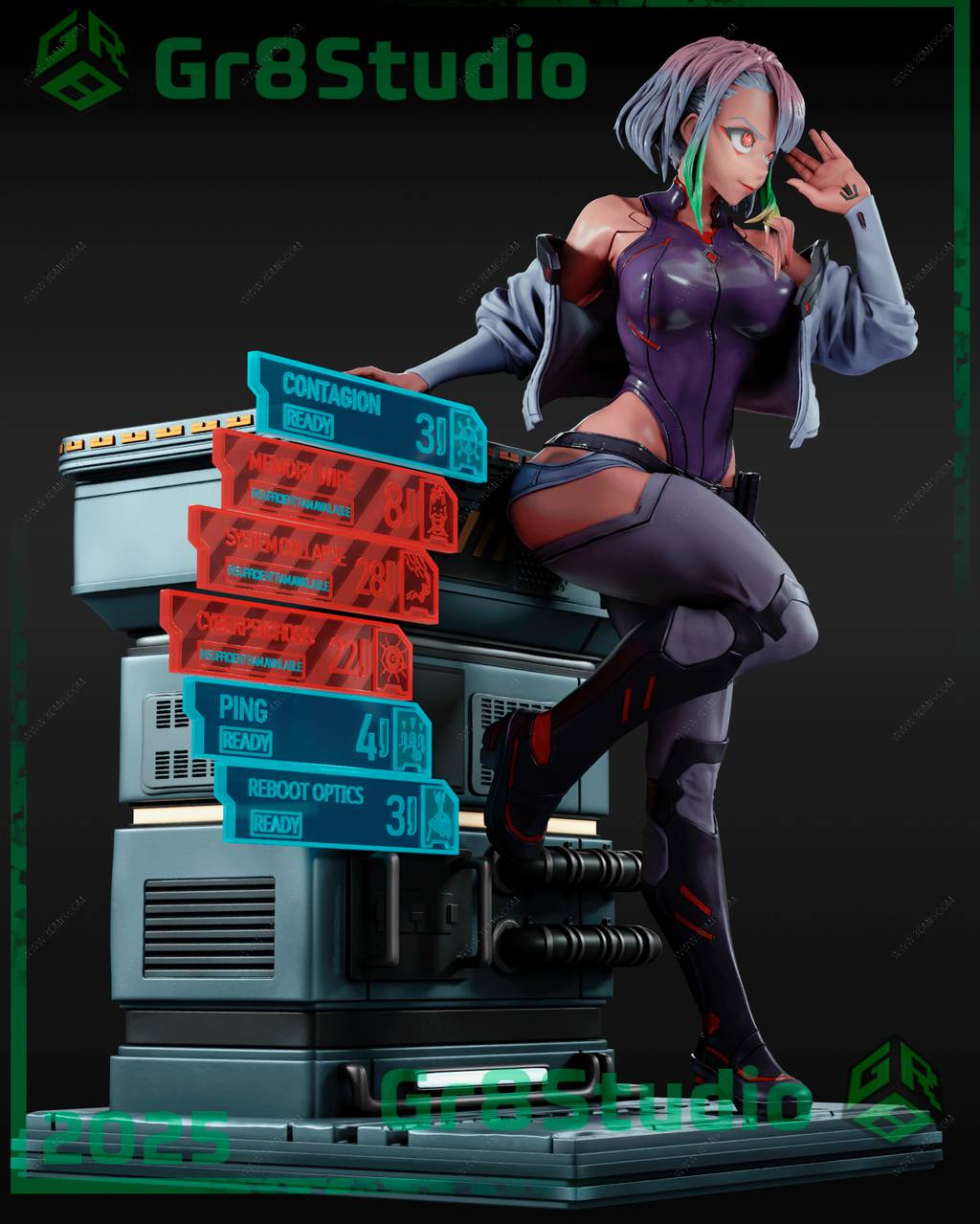 P站图纸印象馆 Gr8Tech 赛博朋克 边缘行者 露西 Gr8Tech 赛博朋克 边缘行者 露西