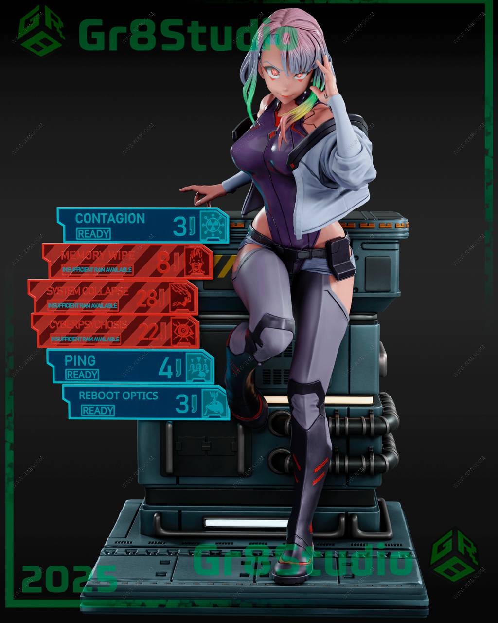 P站图纸印象馆 Gr8Tech 赛博朋克 边缘行者 露西 Gr8Tech 赛博朋克 边缘行者 露西