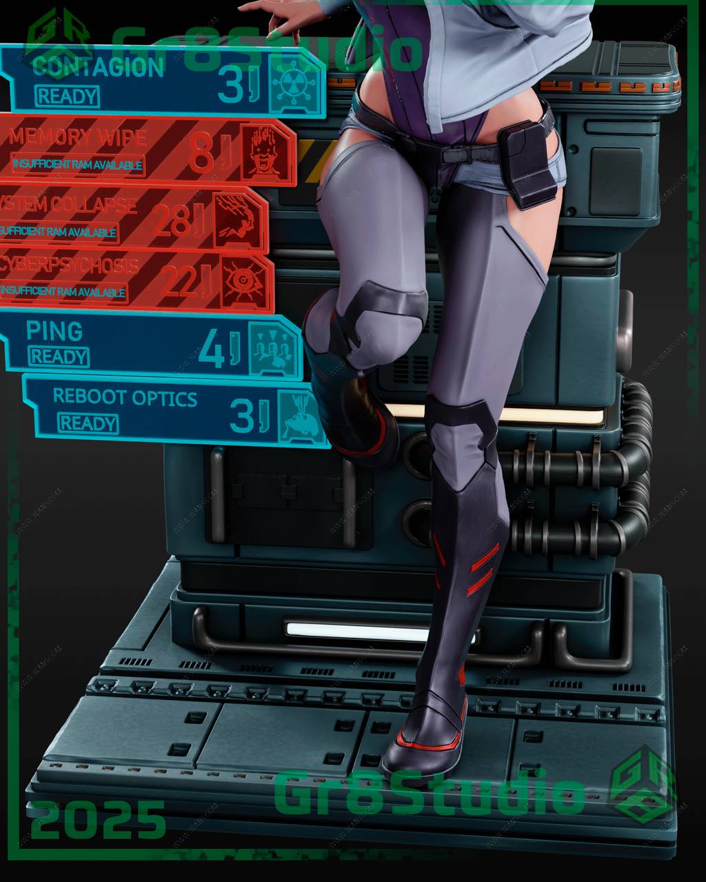 P站图纸印象馆 Gr8Tech 赛博朋克 边缘行者 露西 Gr8Tech 赛博朋克 边缘行者 露西