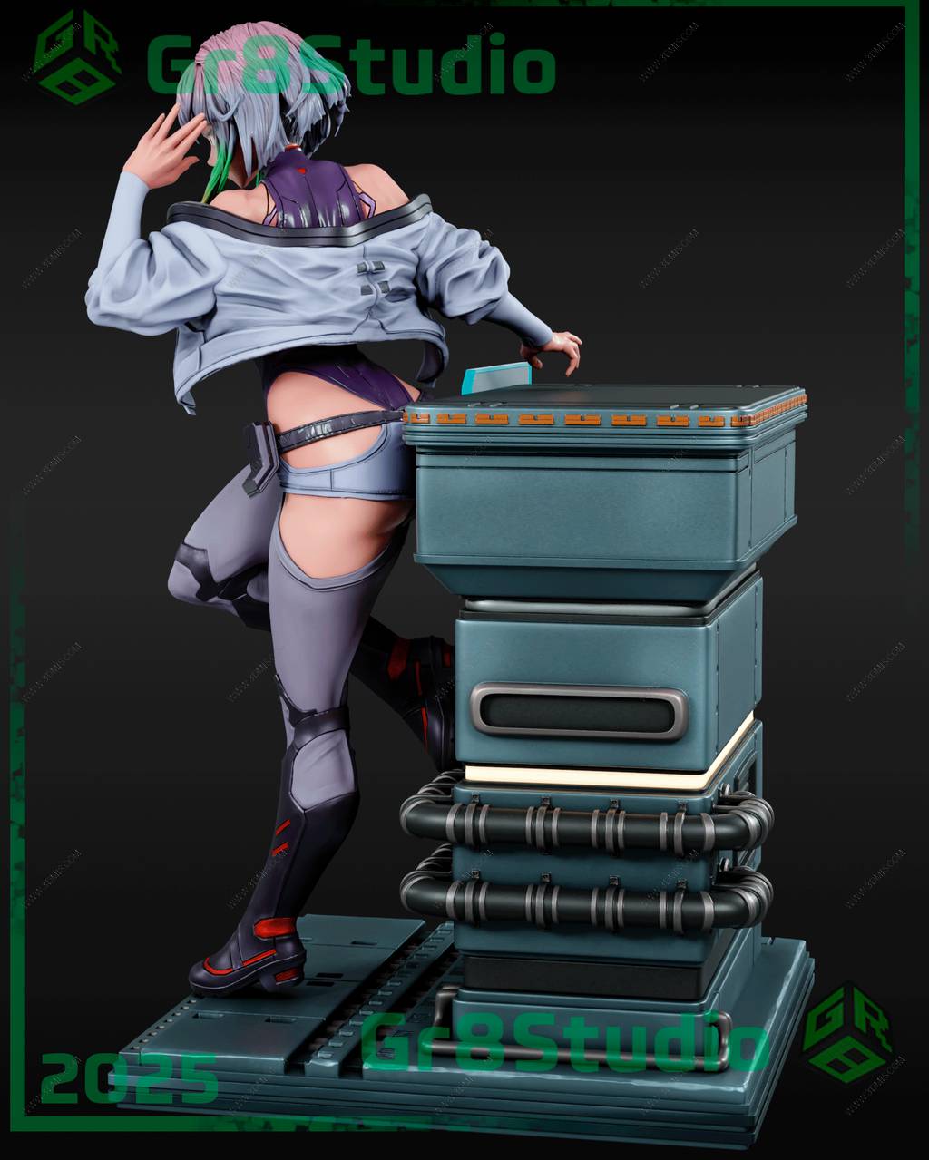 P站图纸印象馆 Gr8Tech 赛博朋克 边缘行者 露西 Gr8Tech 赛博朋克 边缘行者 露西