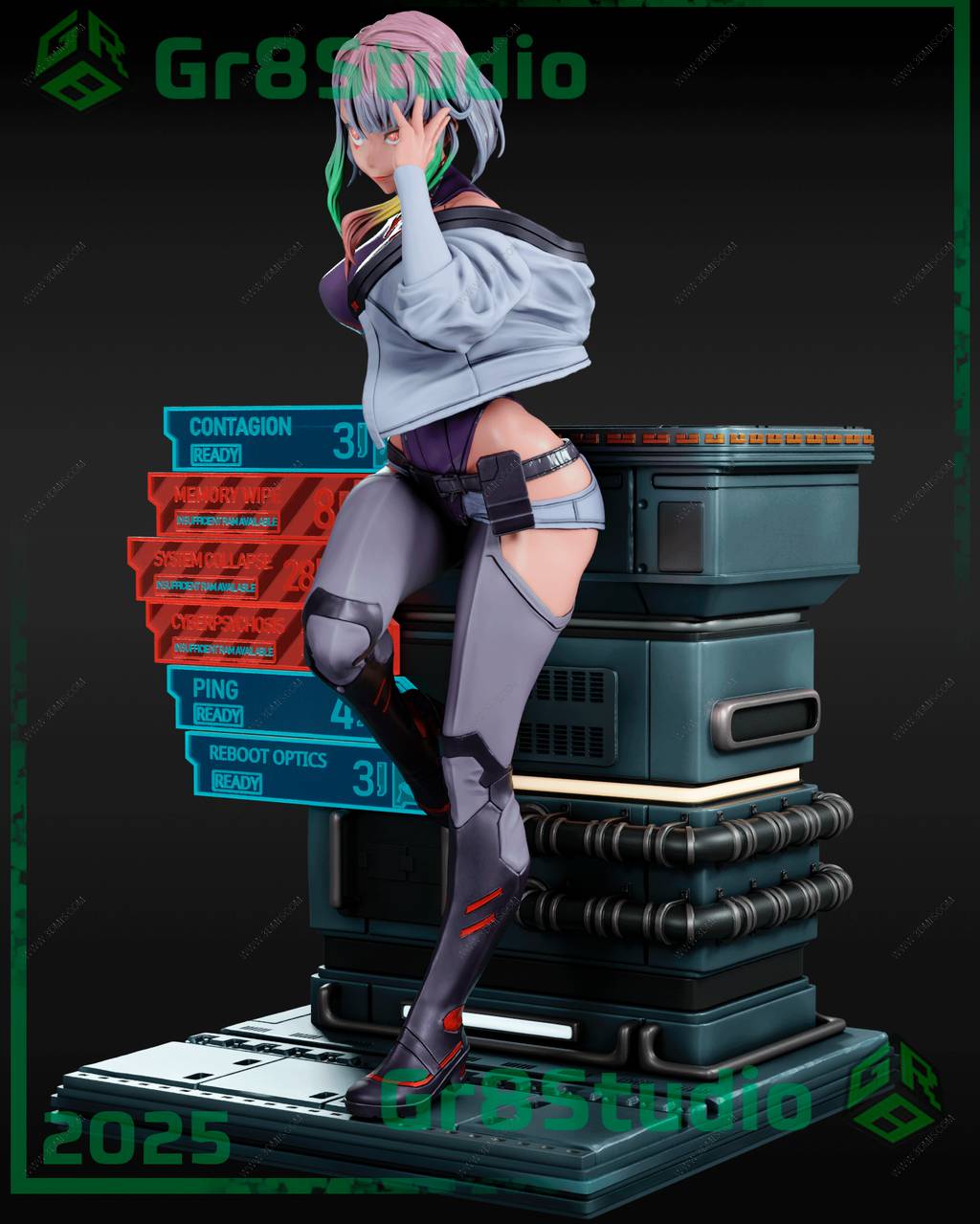 P站图纸印象馆 Gr8Tech 赛博朋克 边缘行者 露西 Gr8Tech 赛博朋克 边缘行者 露西