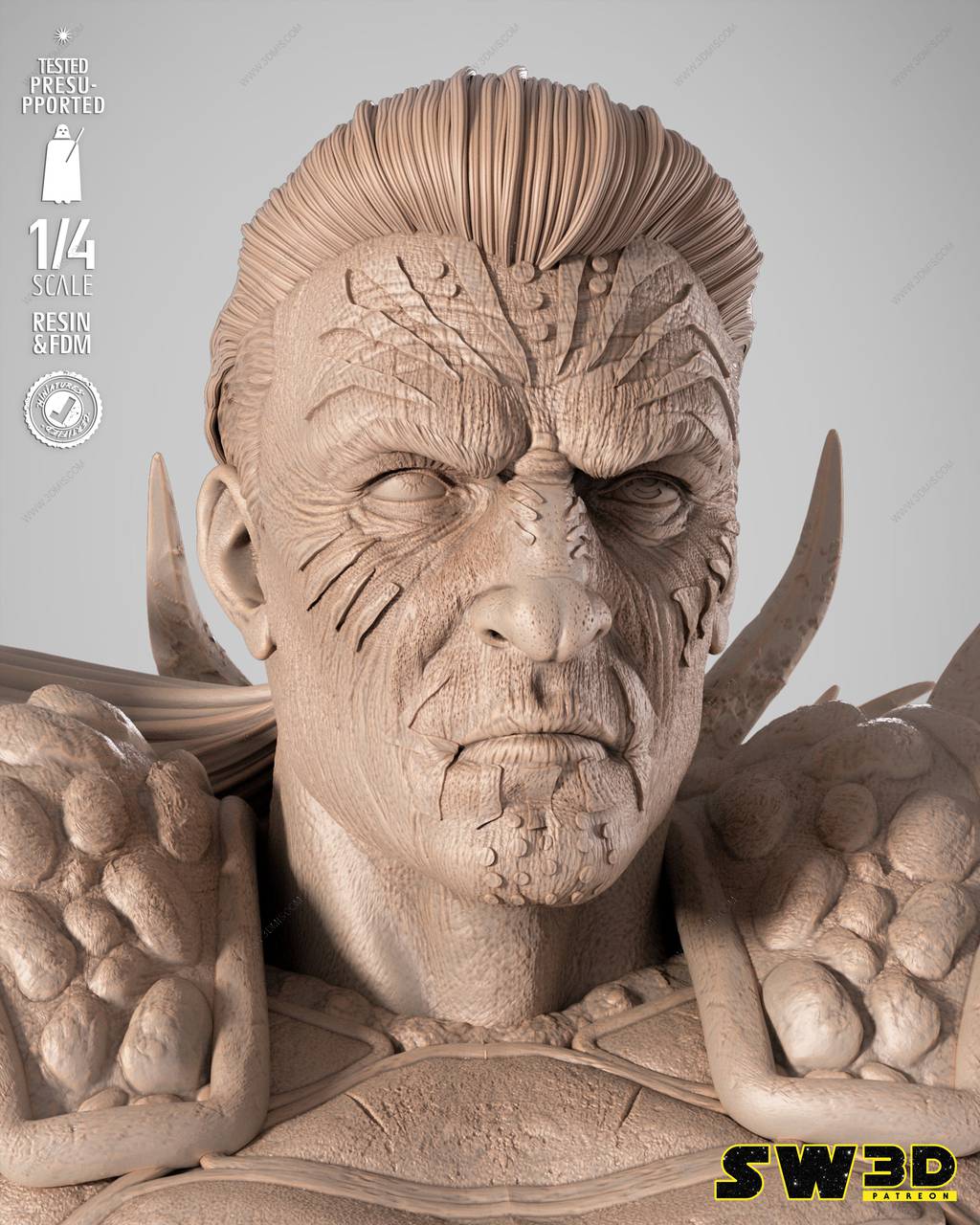 P站图纸印象馆 SW3D 星球大战 达斯·克雷特 SW3D 星球大战 达斯·克雷特