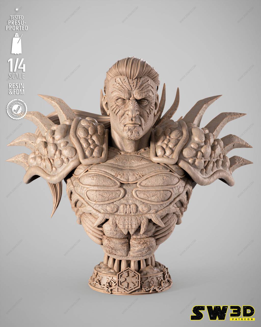 P站图纸印象馆 SW3D 星球大战 达斯·克雷特 SW3D 星球大战 达斯·克雷特