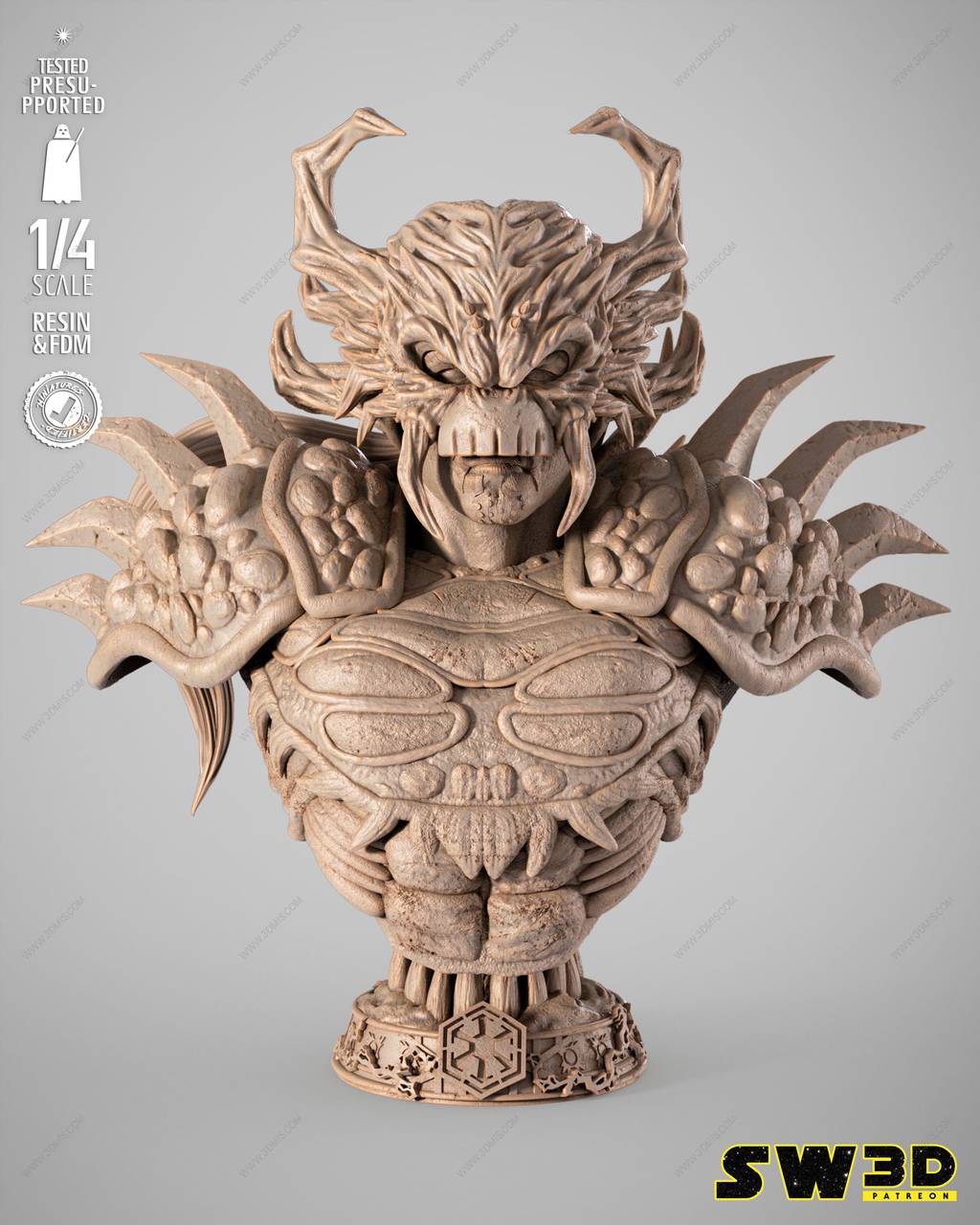 P站图纸印象馆 SW3D 星球大战 达斯·克雷特 SW3D 星球大战 达斯·克雷特