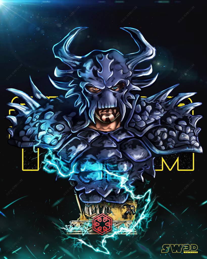 P站图纸印象馆 SW3D 星球大战 达斯·克雷特 SW3D 星球大战 达斯·克雷特