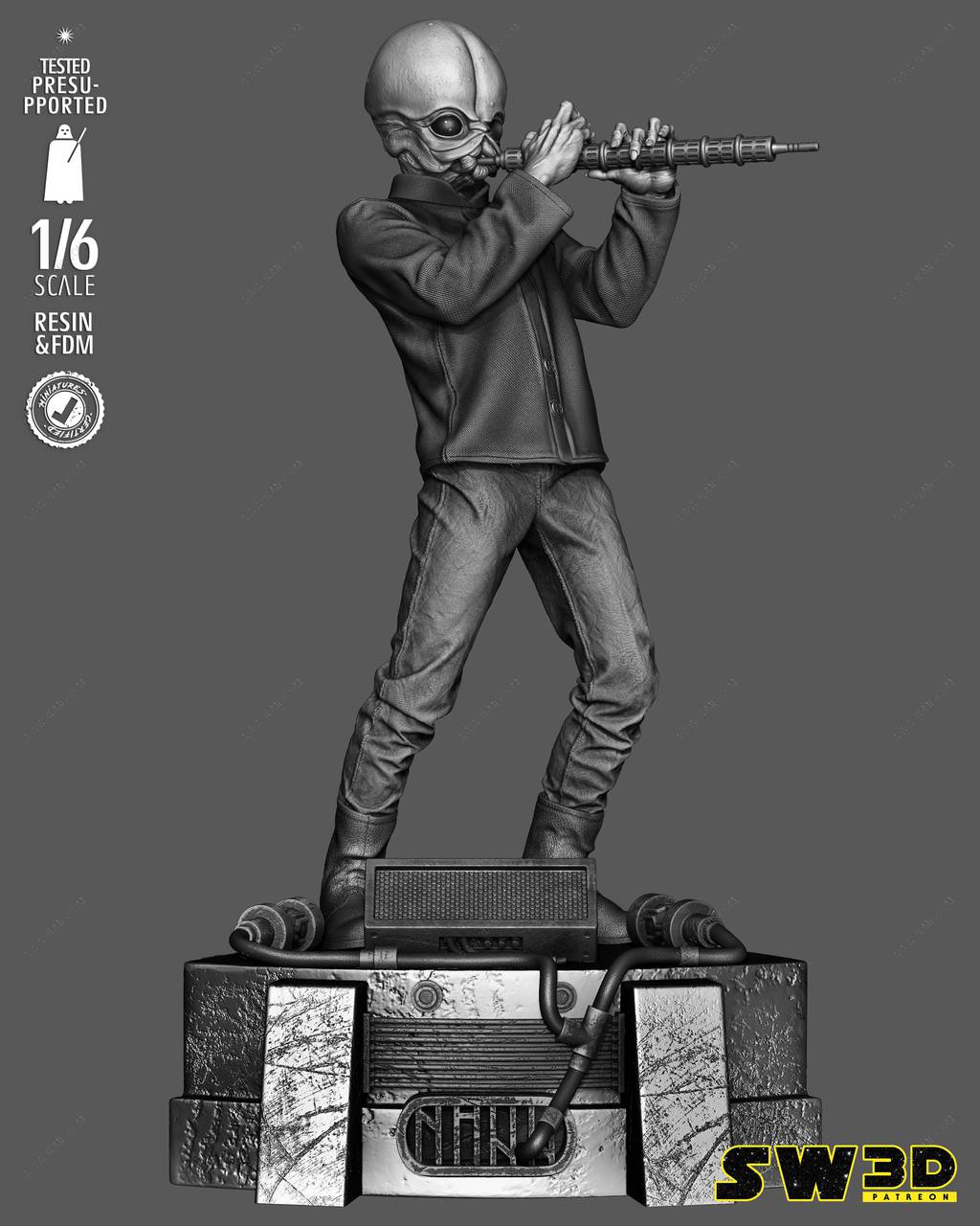 P站图纸印象馆 SW3D 星球大战 莫斯艾斯利现场演出 SW3D 星球大战 莫斯艾斯利现场演出