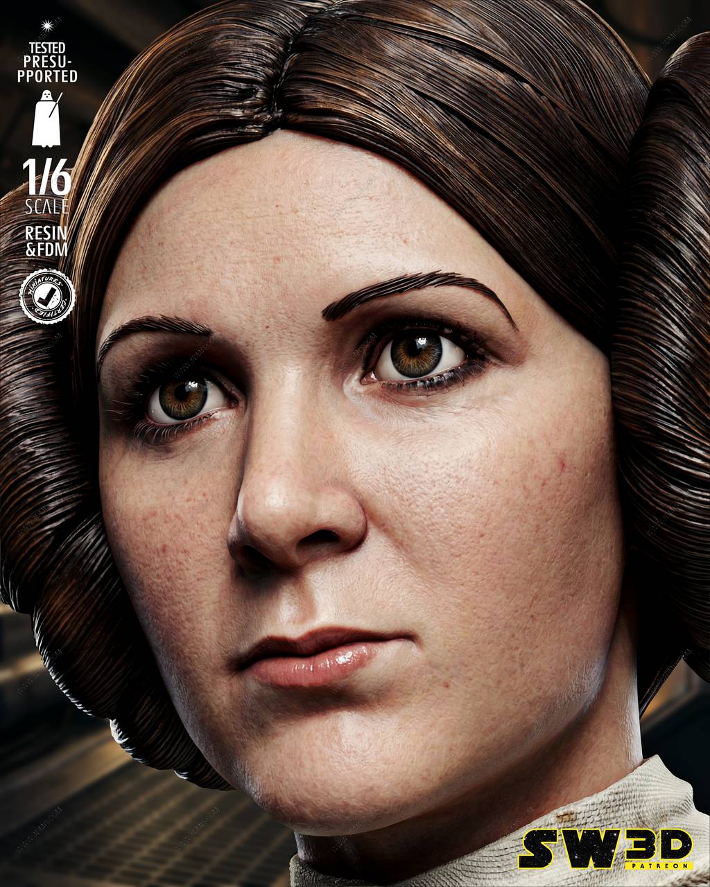 P站图纸印象馆 SW3D 星球大战 娅·奥加纳·索罗 SW3D 星球大战 娅·奥加纳·索罗