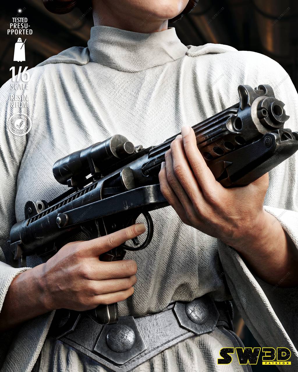 P站图纸印象馆 SW3D 星球大战 娅·奥加纳·索罗 SW3D 星球大战 娅·奥加纳·索罗