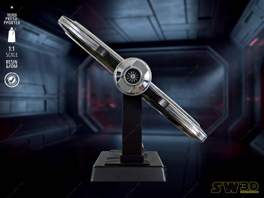 P站图纸印象馆 SW3D 星球大战 双刃旋转光剑 SW3D 星球大战 双刃旋转光剑