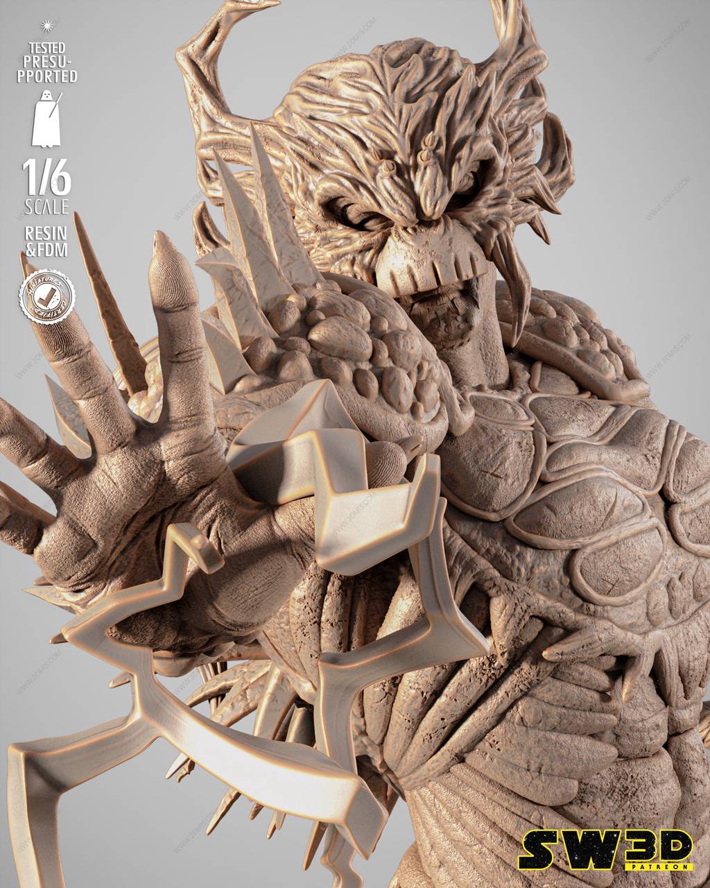 P站图纸印象馆 SW3D 星球大战 达斯·克雷特 SW3D 星球大战 达斯·克雷特