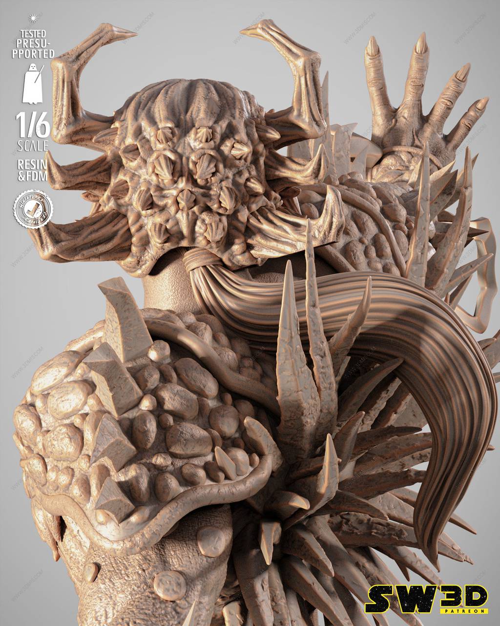 P站图纸印象馆 SW3D 星球大战 达斯·克雷特 SW3D 星球大战 达斯·克雷特