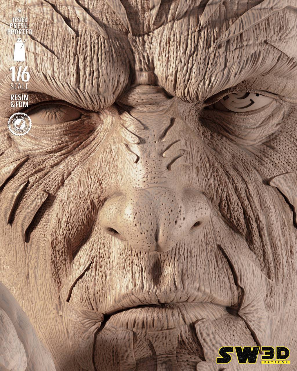 P站图纸印象馆 SW3D 星球大战 达斯·克雷特 SW3D 星球大战 达斯·克雷特