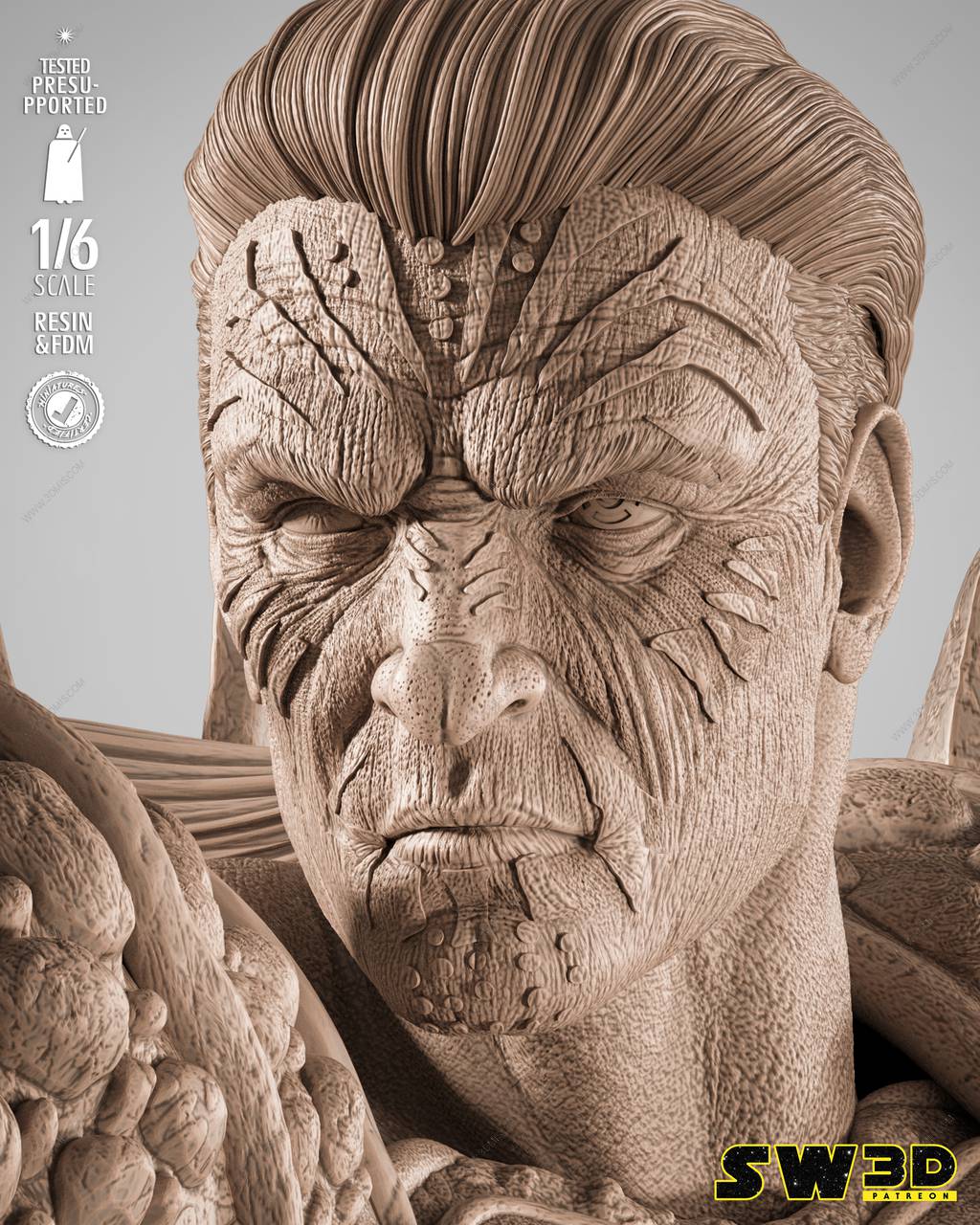 P站图纸印象馆 SW3D 星球大战 达斯·克雷特 SW3D 星球大战 达斯·克雷特