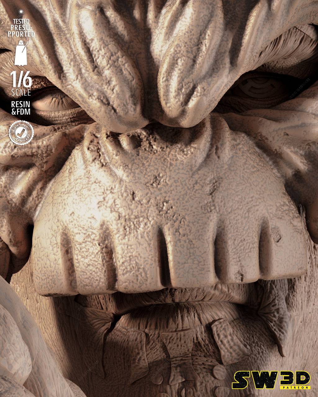 P站图纸印象馆 SW3D 星球大战 达斯·克雷特 SW3D 星球大战 达斯·克雷特