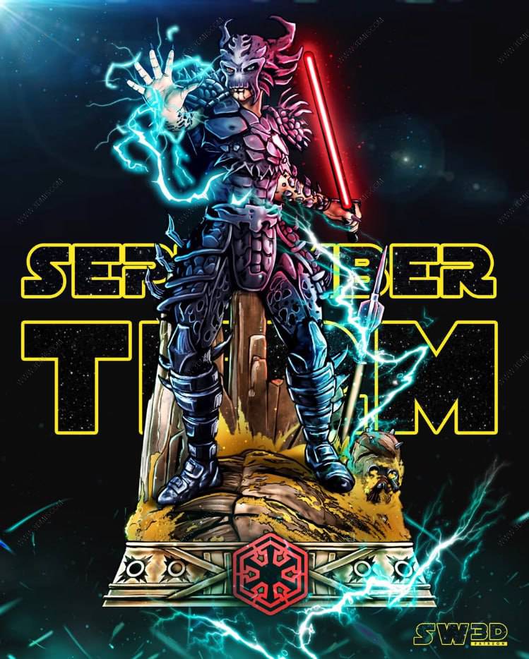 P站图纸印象馆 SW3D 星球大战 达斯·克雷特 SW3D 星球大战 达斯·克雷特