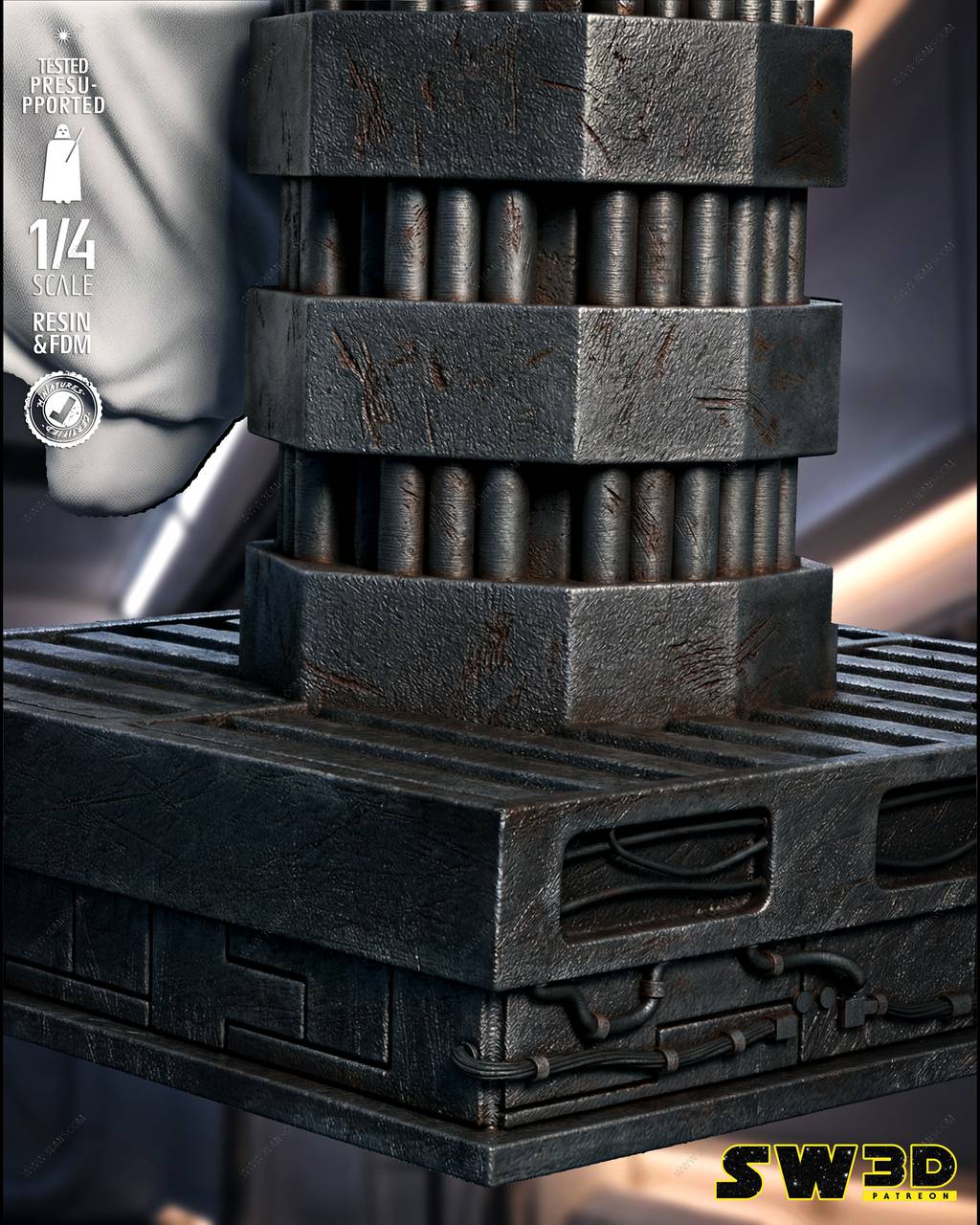 P站图纸印象馆 SW3D 星球大战 娅·奥加纳·索罗 SW3D 星球大战 娅·奥加纳·索罗