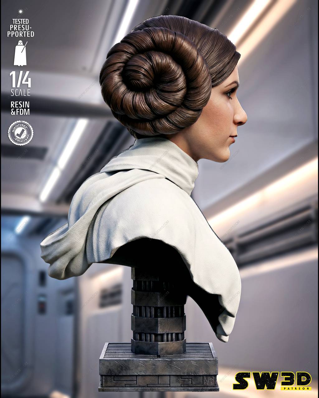 P站图纸印象馆 SW3D 星球大战 娅·奥加纳·索罗 SW3D 星球大战 娅·奥加纳·索罗