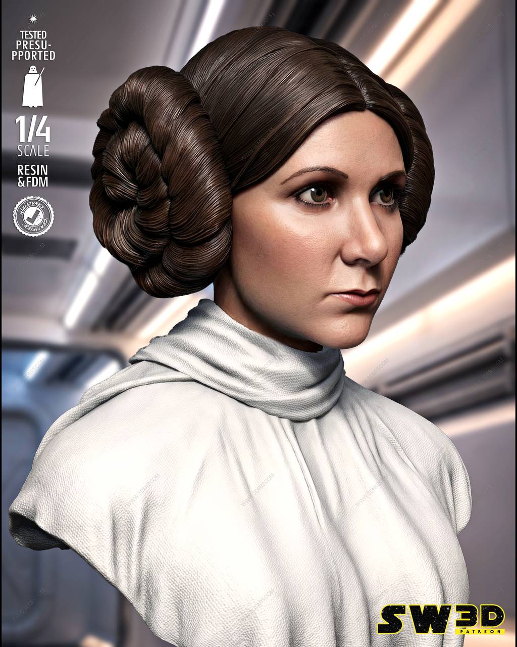 P站图纸印象馆 SW3D 星球大战 娅·奥加纳·索罗 SW3D 星球大战 娅·奥加纳·索罗