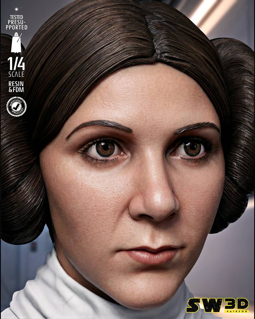 P站图纸印象馆 SW3D 星球大战 娅·奥加纳·索罗 SW3D 星球大战 娅·奥加纳·索罗