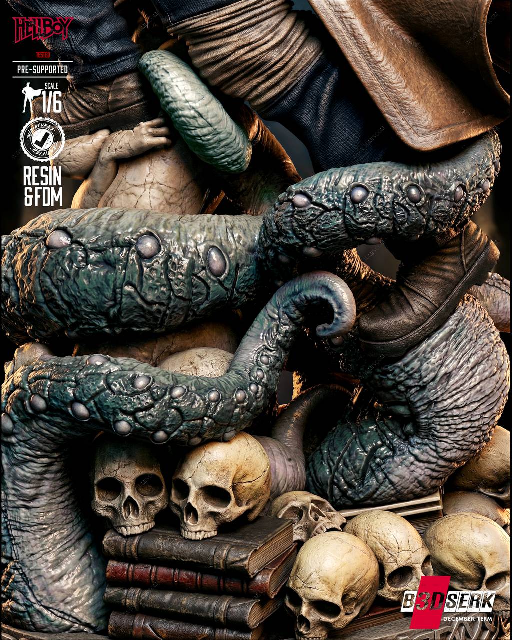 P站图纸印象馆 B3DSERK 地狱男爵 阿努·恩·罗摩 B3DSERK 地狱男爵 阿努·恩·罗摩