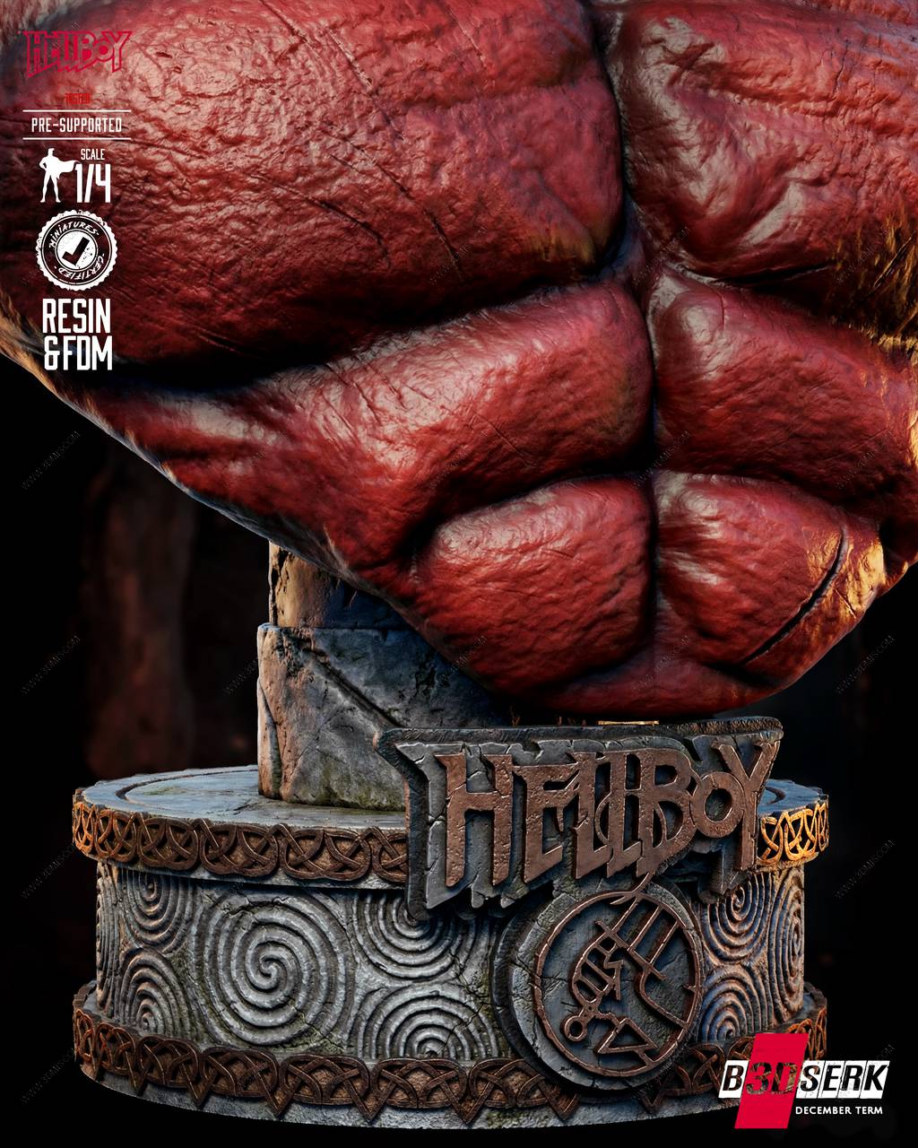 P站图纸印象馆 B3DSERK 地狱男爵 阿努·恩·罗摩 B3DSERK 地狱男爵 阿努·恩·罗摩