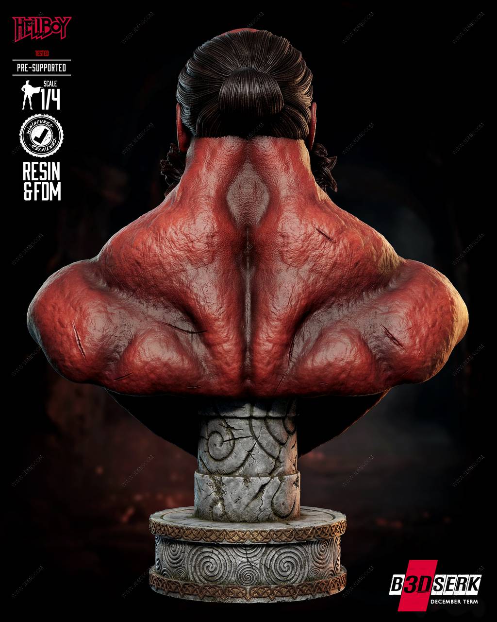 P站图纸印象馆 B3DSERK 地狱男爵 阿努·恩·罗摩 B3DSERK 地狱男爵 阿努·恩·罗摩