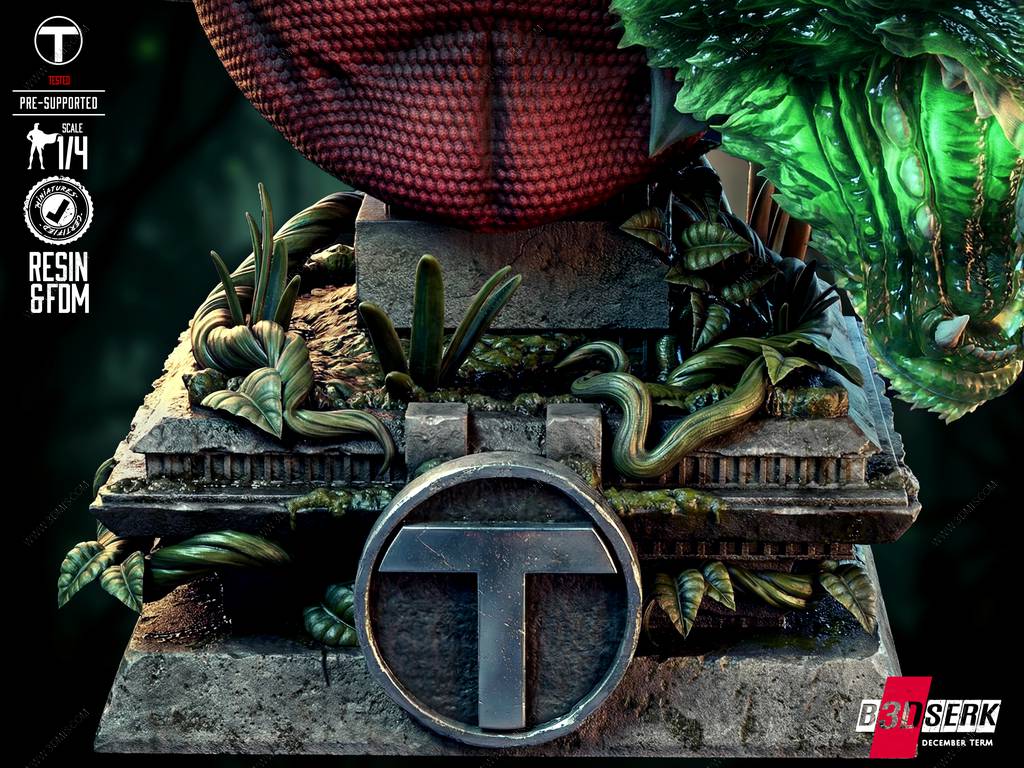 P站图纸印象馆 B3DSERK DC漫画 野兽男孩 B3DSERK DC漫画 野兽男孩