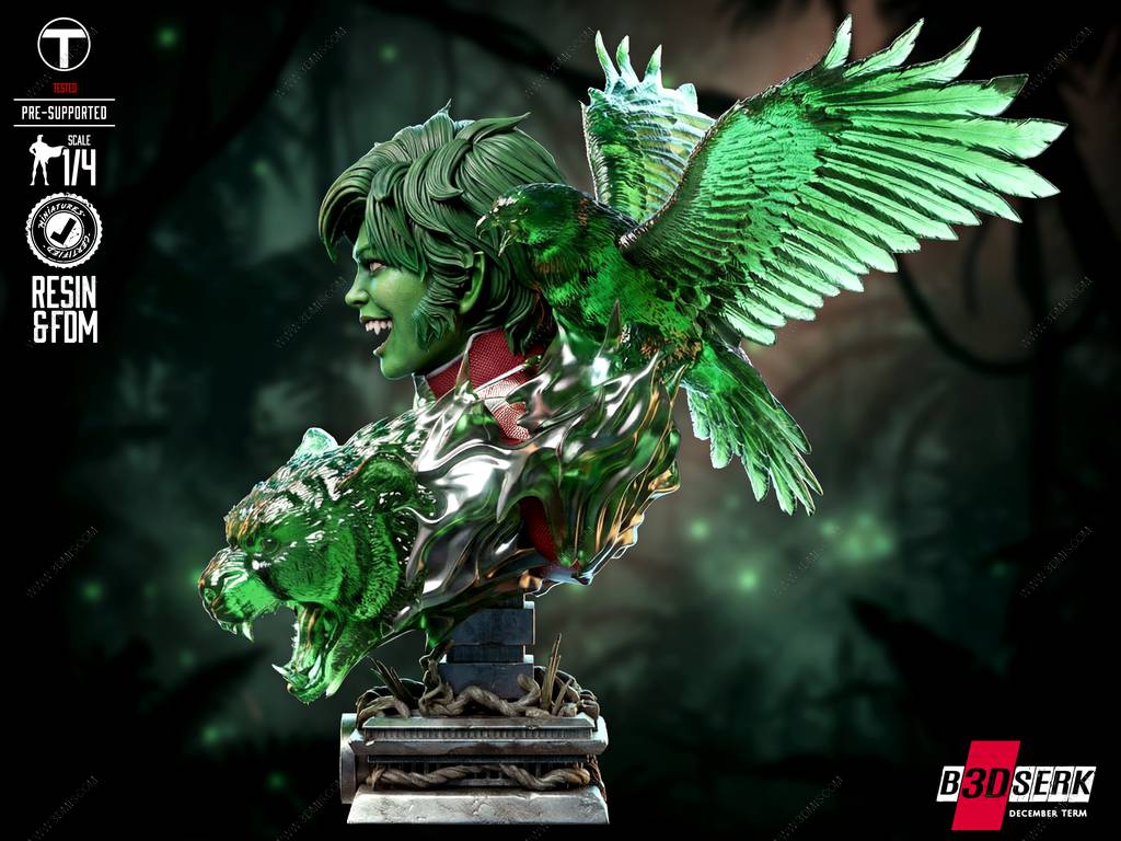 P站图纸印象馆 B3DSERK DC漫画 野兽男孩 B3DSERK DC漫画 野兽男孩