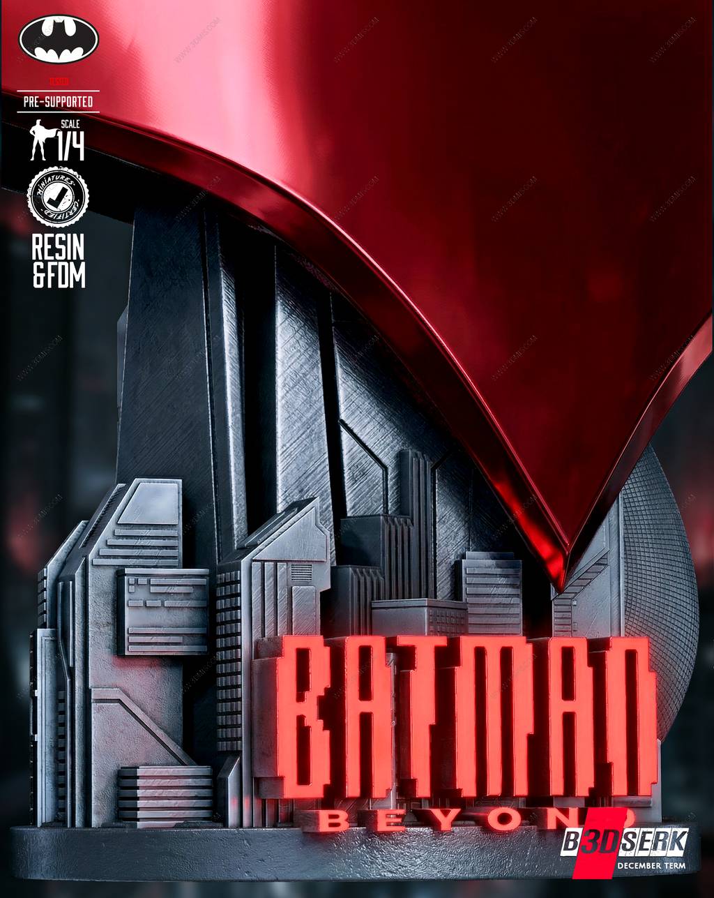 P站图纸印象馆 B3DSERK DC漫画 未来蝙蝠侠 B3DSERK DC漫画 未来蝙蝠侠