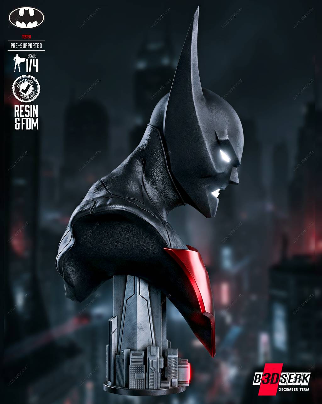 P站图纸印象馆 B3DSERK DC漫画 未来蝙蝠侠 B3DSERK DC漫画 未来蝙蝠侠