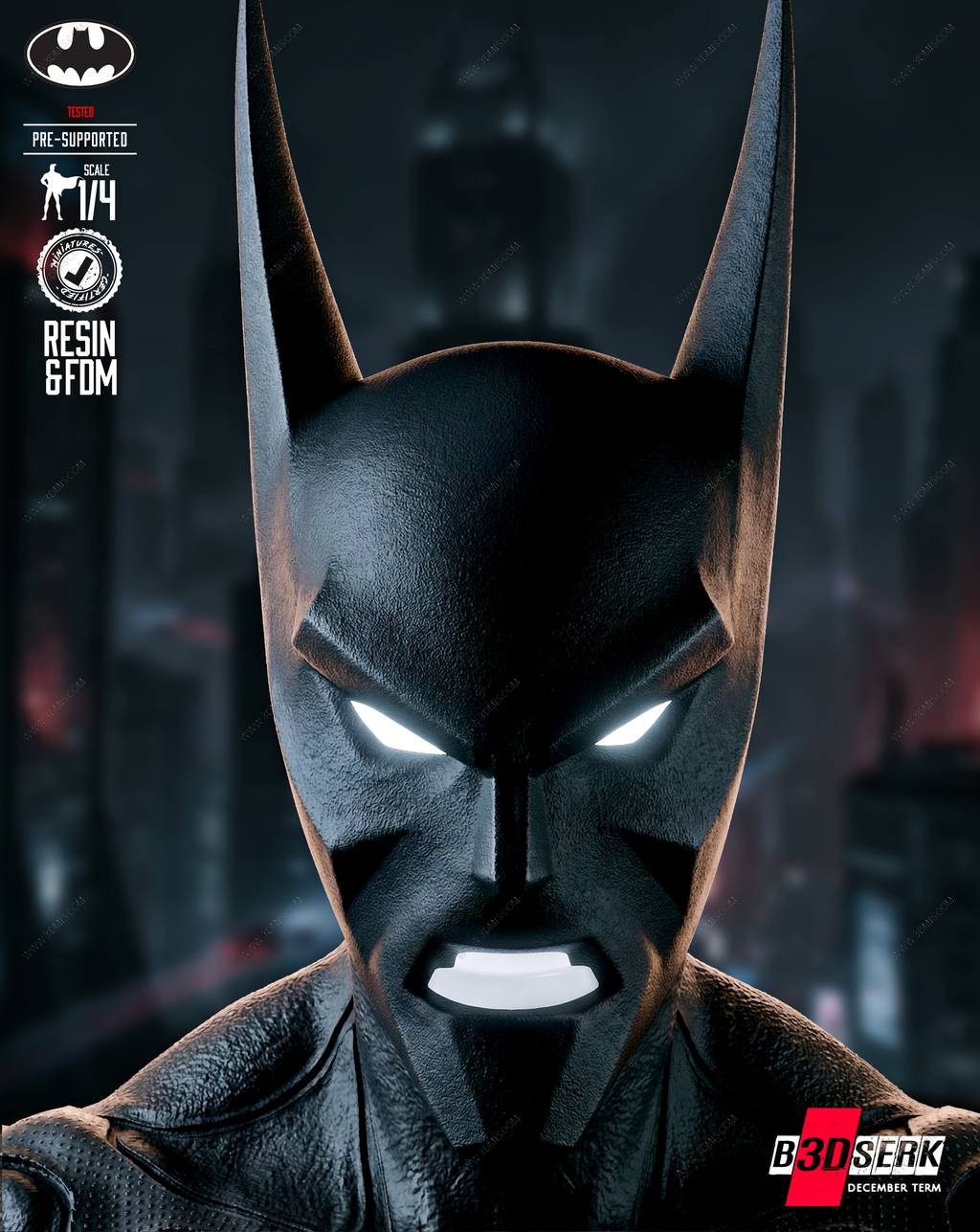 P站图纸印象馆 B3DSERK DC漫画 未来蝙蝠侠 B3DSERK DC漫画 未来蝙蝠侠