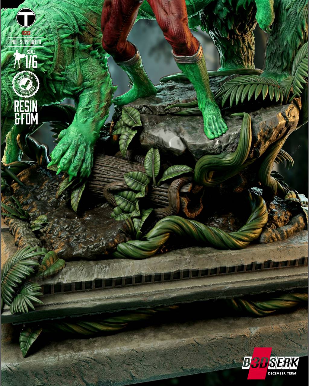 P站图纸印象馆 B3DSERK DC漫画 野兽男孩 B3DSERK DC漫画 野兽男孩