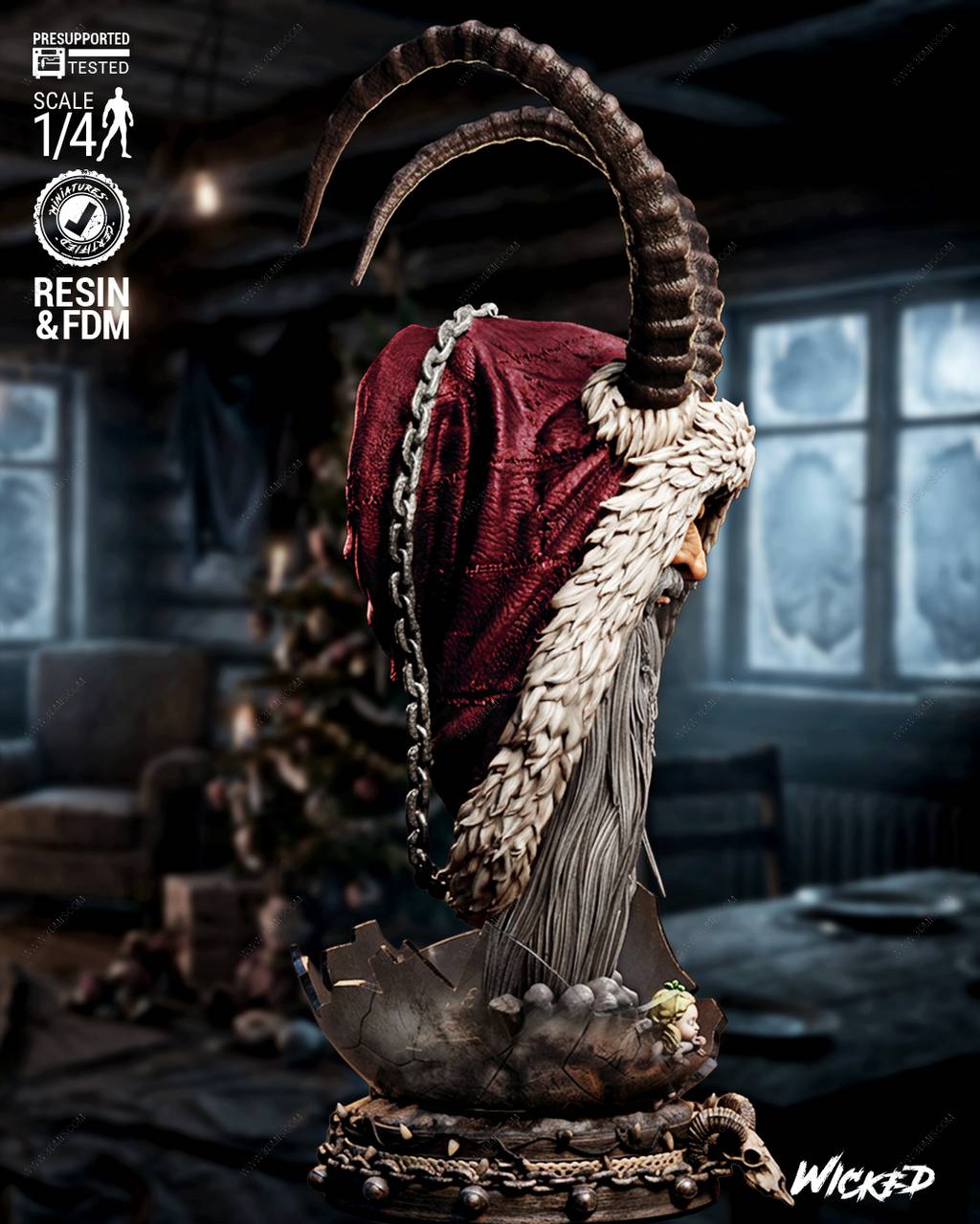 P站图纸印象馆 3DWicked 克朗普斯 3DWicked 克朗普斯