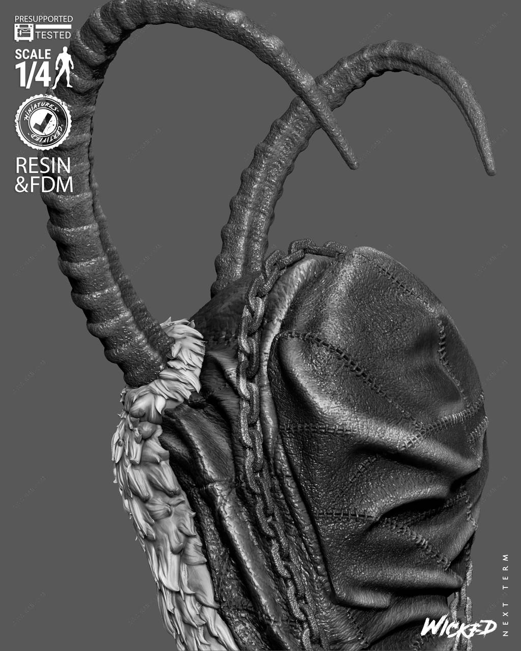 P站图纸印象馆 3DWicked 克朗普斯 3DWicked 克朗普斯