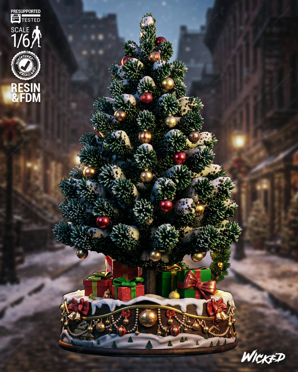 P站图纸印象馆 3DWicked 圣诞精灵 巴迪 3DWicked 圣诞精灵 巴迪