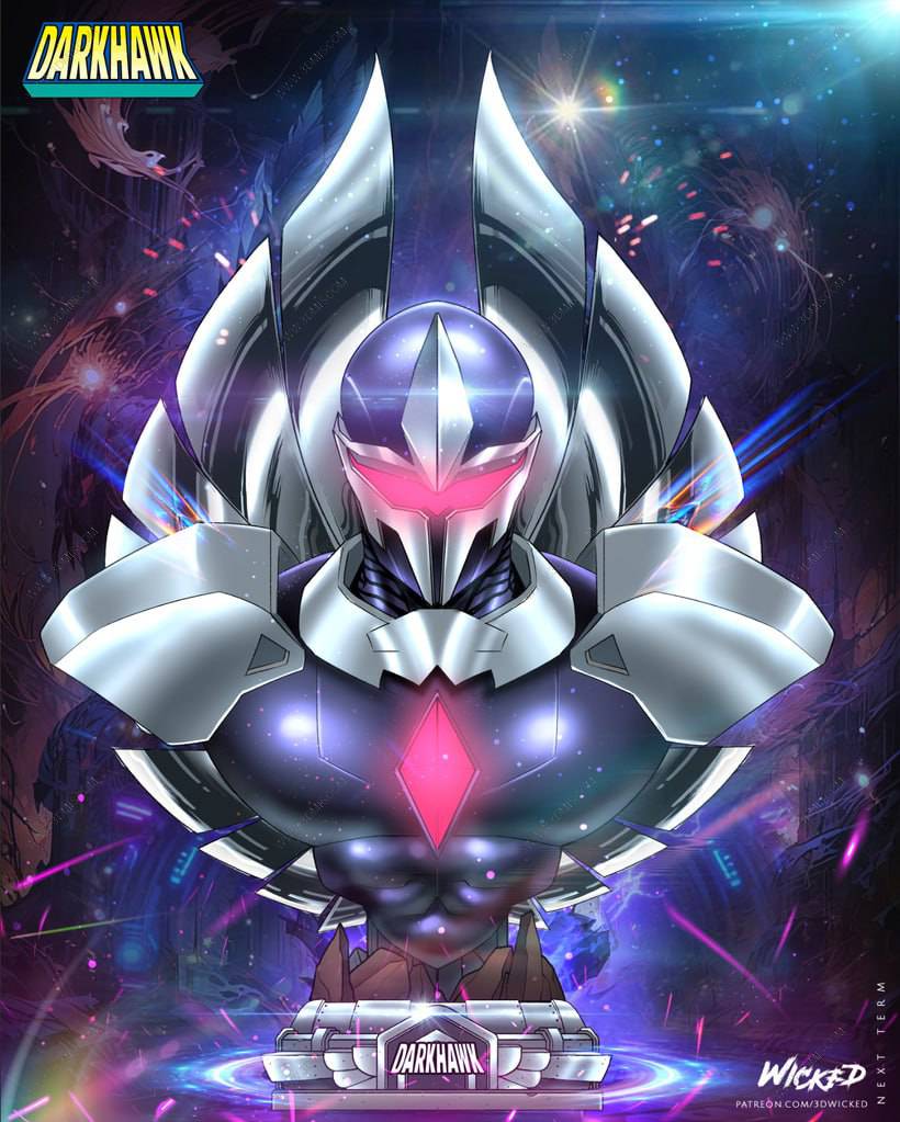 P站图纸印象馆 3DWicked 漫威 黑鹰 3DWicked 漫威 黑鹰