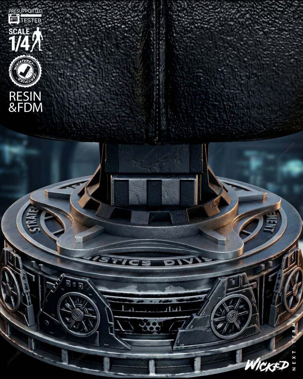 P站图纸印象馆 3DWicked 漫威 弗瑞中士 尼克·弗瑞 3DWicked 漫威 弗瑞中士 尼克·弗瑞