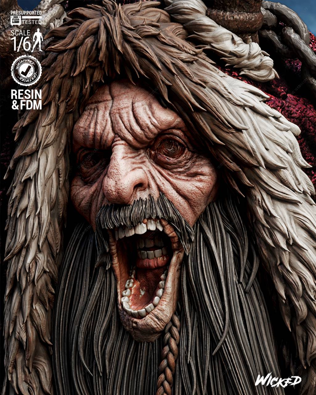 P站图纸印象馆 3DWicked 克朗普斯 3DWicked 克朗普斯