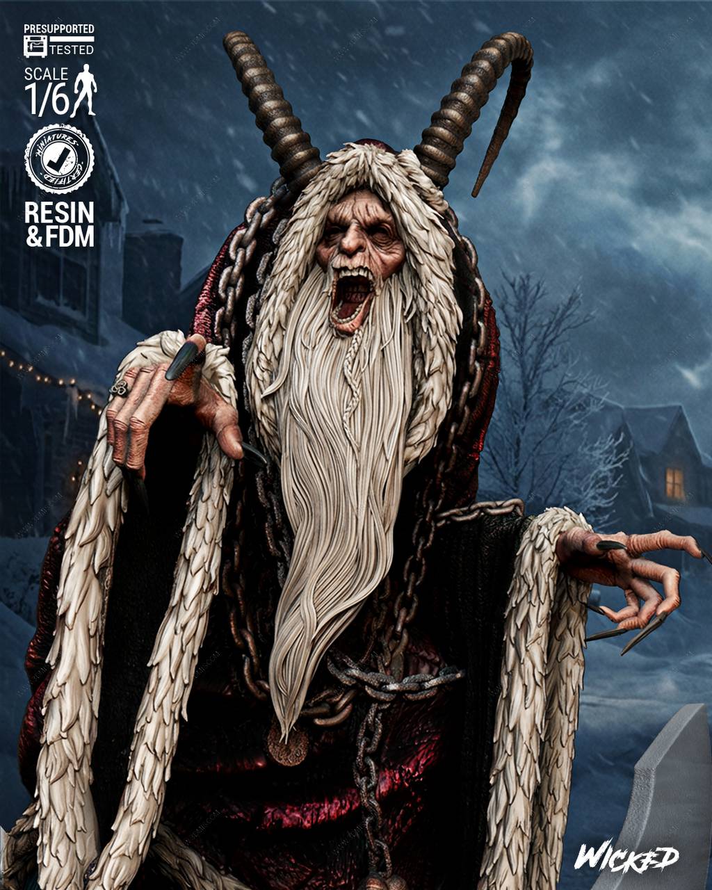 P站图纸印象馆 3DWicked 克朗普斯 3DWicked 克朗普斯