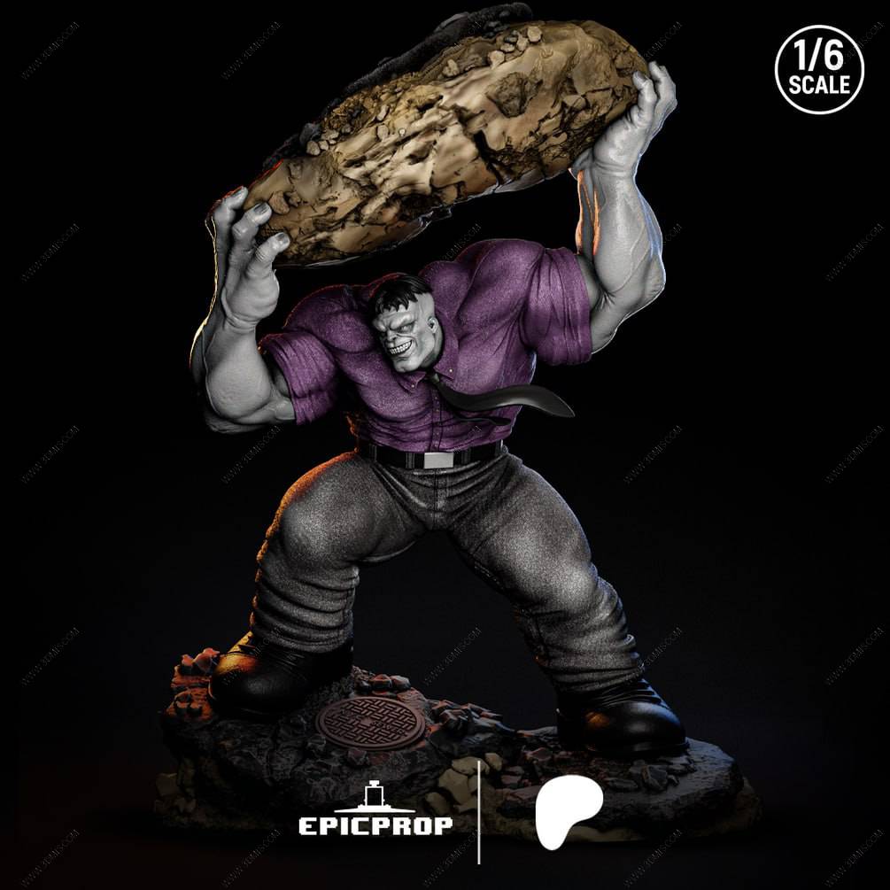 P站图纸印象馆 Epic Prop 漫威 终极浩克 Epic Prop 漫威 终极浩克