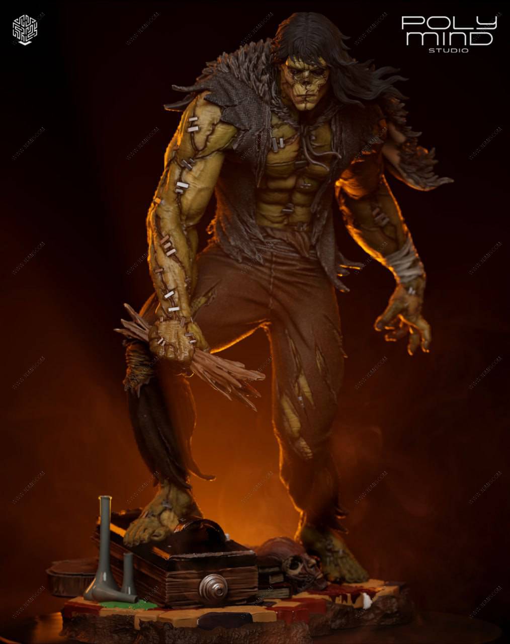 P站图纸印象馆 PolyMind 科学怪人 弗兰肯斯坦 PolyMind 科学怪人 弗兰肯斯坦