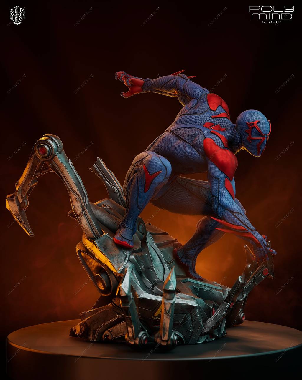 P站图纸印象馆 PolyMind 漫威 米格尔·奥哈拉 PolyMind 漫威 米格尔·奥哈拉