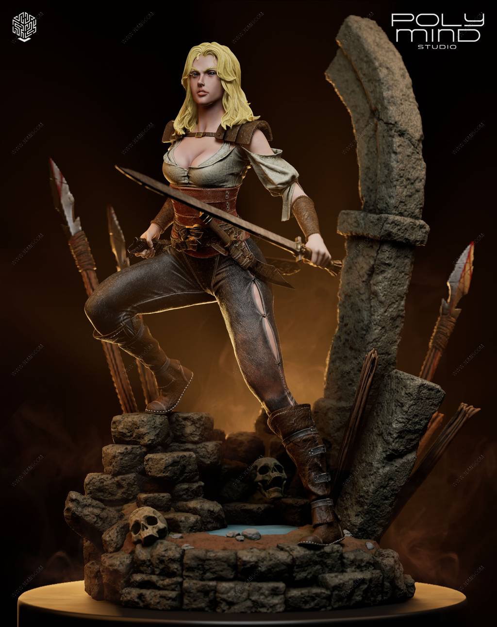 P站图纸印象馆 PolyMind 众神派对 瓦莱里娅 PolyMind 众神派对 瓦莱里娅