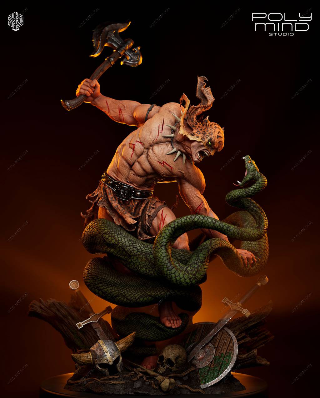 P站图纸印象馆 PolyMind 战锤:全面战争 丛林虎之神煌奇 PolyMind 战锤:全面战争 丛林虎之神煌奇