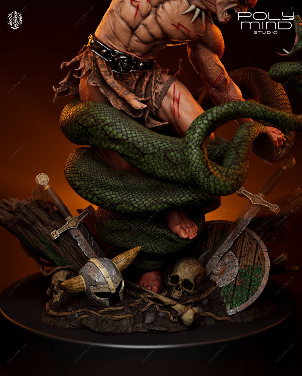 P站图纸印象馆 PolyMind 战锤:全面战争 丛林虎之神煌奇 PolyMind 战锤:全面战争 丛林虎之神煌奇