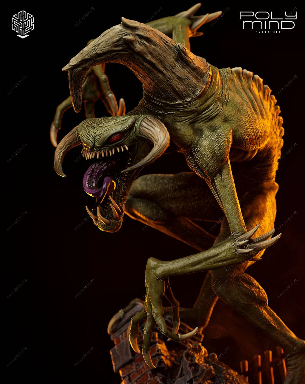 P站图纸印象馆 PolyMind 众神派对 瓦莱里娅羽蛇神形态 PolyMind 众神派对 瓦莱里娅羽蛇神形态