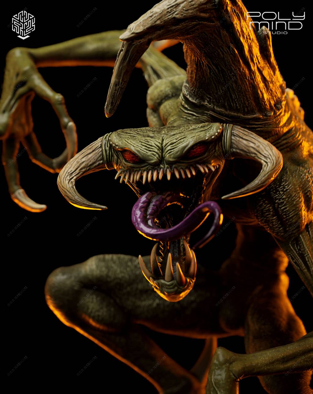 P站图纸印象馆 PolyMind 众神派对 瓦莱里娅羽蛇神形态 PolyMind 众神派对 瓦莱里娅羽蛇神形态