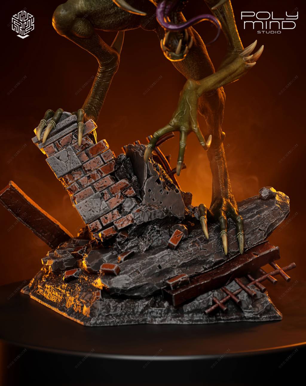 P站图纸印象馆 PolyMind 众神派对 瓦莱里娅羽蛇神形态 PolyMind 众神派对 瓦莱里娅羽蛇神形态