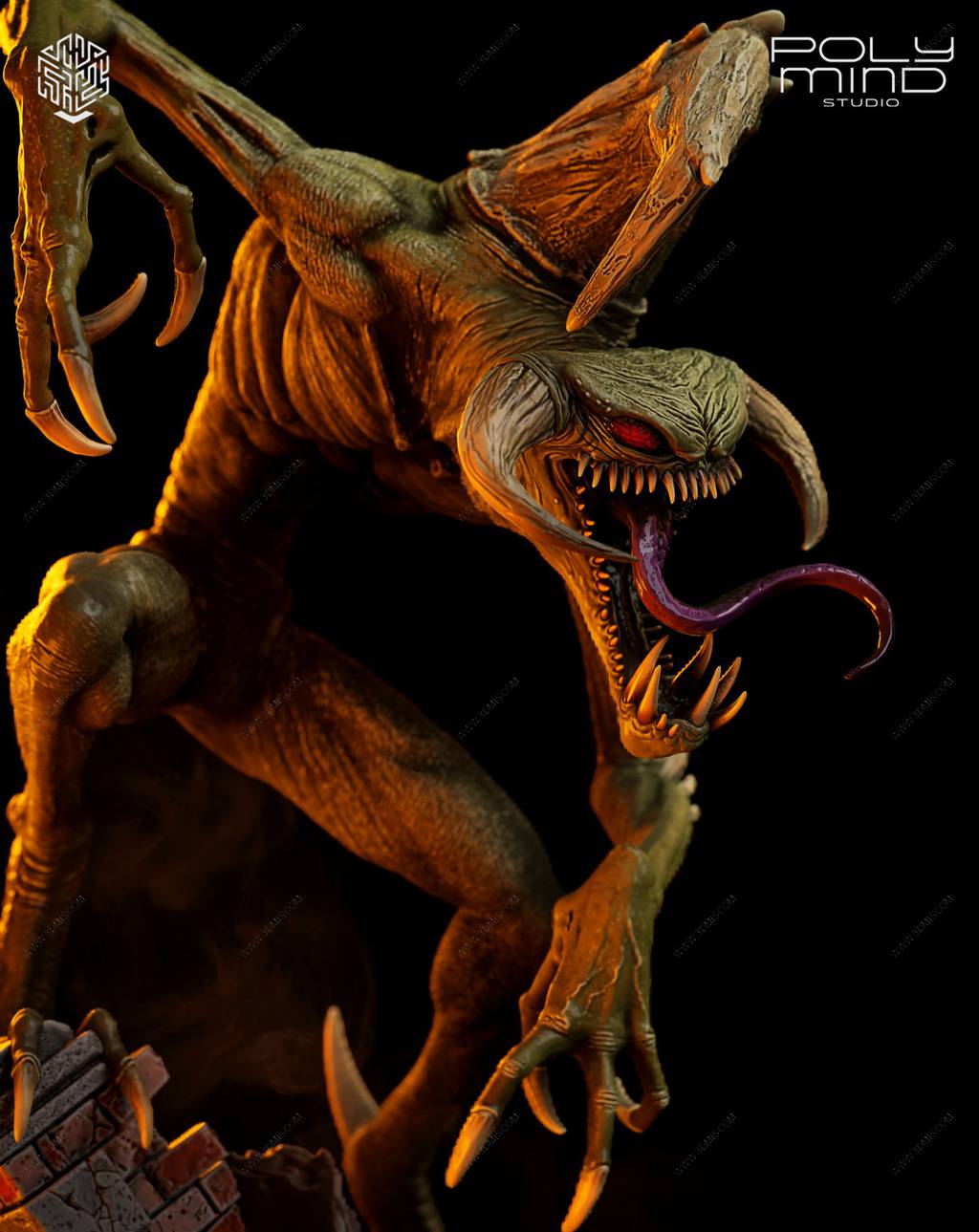 P站图纸印象馆 PolyMind 众神派对 瓦莱里娅羽蛇神形态 PolyMind 众神派对 瓦莱里娅羽蛇神形态