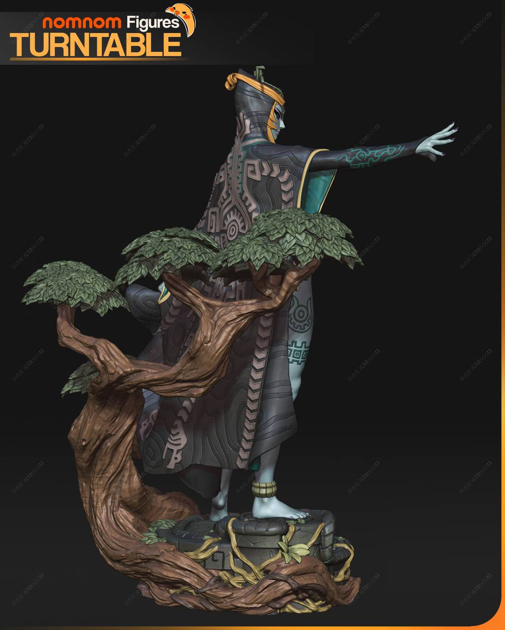 P站图纸印象馆 NomNom 塞尔达传说 米德娜 NomNom 塞尔达传说 米德娜